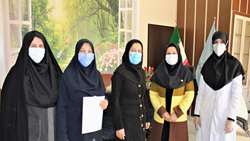 تجلیل از پرسنل حوزه کارگزینی دانشکده دندانپزشکی