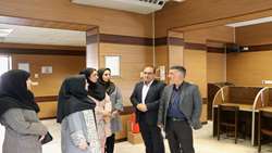 حضور دبیر شورای آموزش دندانپزشکی و تخصصی وزارت بهداشت در دانشکده دندانپزشکی