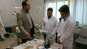 حضور دانشجویان در مراکز بهداشتی فروردین 95